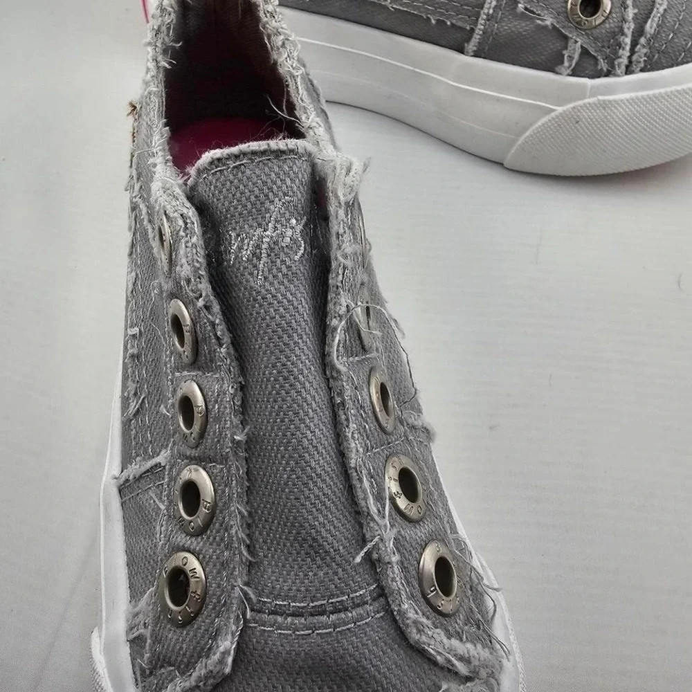 Blowfish Malibu Lunar Smoked 3982 Platform Sneakers Slide-in Kids 12 New W/O Box